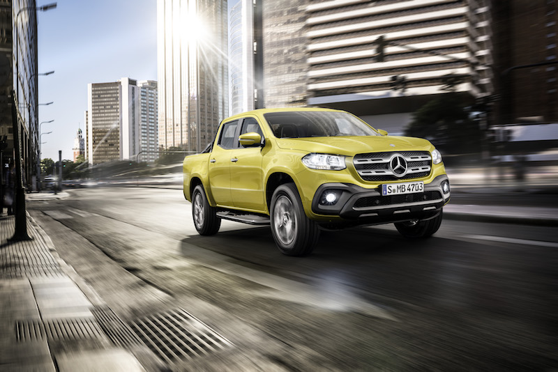Mercedes-Benz Classe X: il pick-up che mancava Mercedes-Benz Classe X: il pick-up che mancava