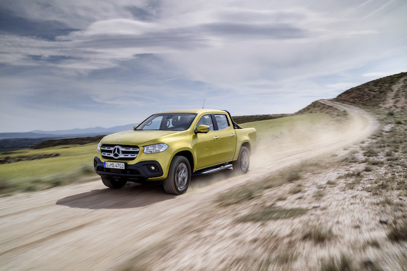 Mercedes-Benz Classe X: il pick-up che mancava Mercedes-Benz Classe X: il pick-up che mancava