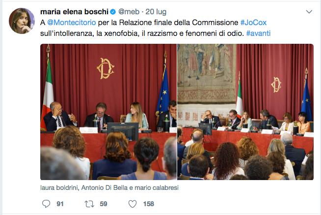 Giorgia Meloni contro Maria Elena Boschi: Scandalosa pubblicità a Renzi – FOTO Giorgia Meloni contro Maria Elena Boschi: Scandalosa pubblicità a Renzi – FOTO