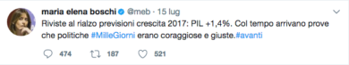 Giorgia Meloni contro Maria Elena Boschi: Scandalosa pubblicità a Renzi – FOTO
