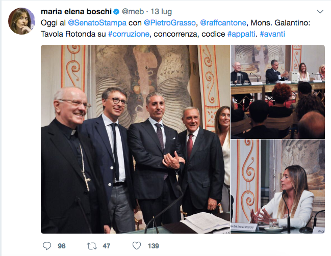 Giorgia Meloni contro Maria Elena Boschi: Scandalosa pubblicità a Renzi – FOTO Giorgia Meloni contro Maria Elena Boschi: Scandalosa pubblicità a Renzi – FOTO
