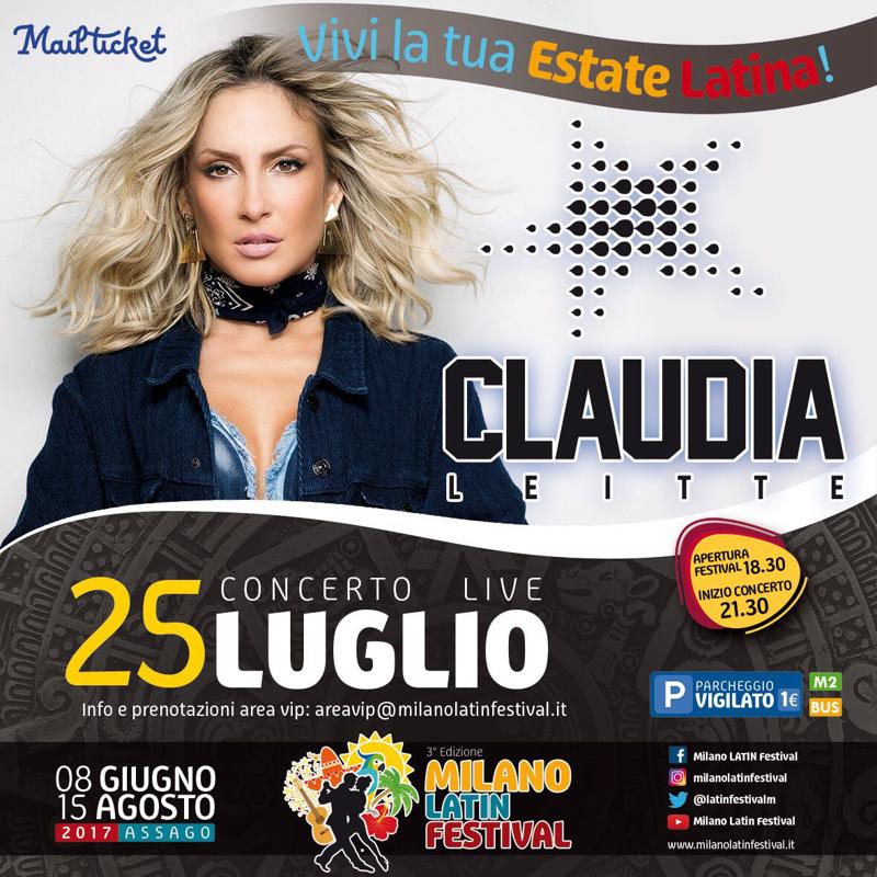 Laudia Leitte in concerto al pala LG