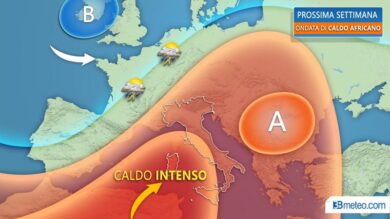 3BMETEO.COM: “In arrivo la più FORTE ONDATA DI CALDO dell’estate 2017″