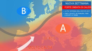 3BMETEO.COM: “Imminente FORTE ONDATA DI CALORE da record”