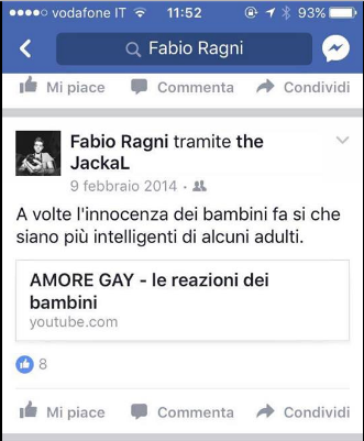 Pd video “omofobo”: trappola e gogna pubblica per screditare l’autore – FOTO Pd video “omofobo”: trappola e gogna pubblica per screditare l’autore – FOTO