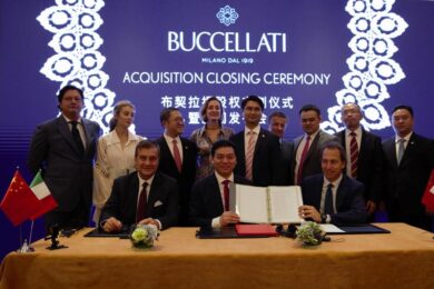 Gangtai Group: perfezionata l’acquisizione dell’85% di Buccellati