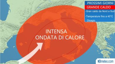 3BMETEO.COM: “VERSO APICE DEL GRANDE CALDO”