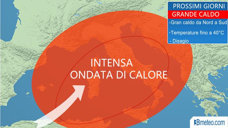 3BMETEO.COM: “VERSO APICE DEL GRANDE CALDO” 3BMETEO.COM: “VERSO APICE DEL GRANDE CALDO”