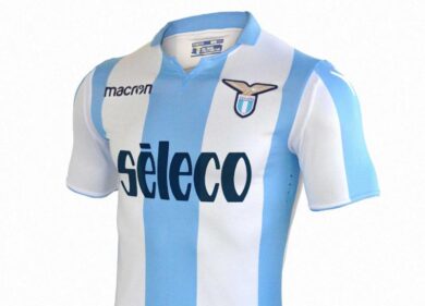 Calcio, la maglia Macron della Lazio è la più bella d’Europa