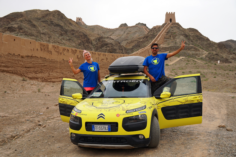 Citroën C4 Cactus: da Milano a Pechino. Impresa compiuta con successo! Citroën C4 Cactus: da Milano a Pechino. Impresa compiuta con successo!