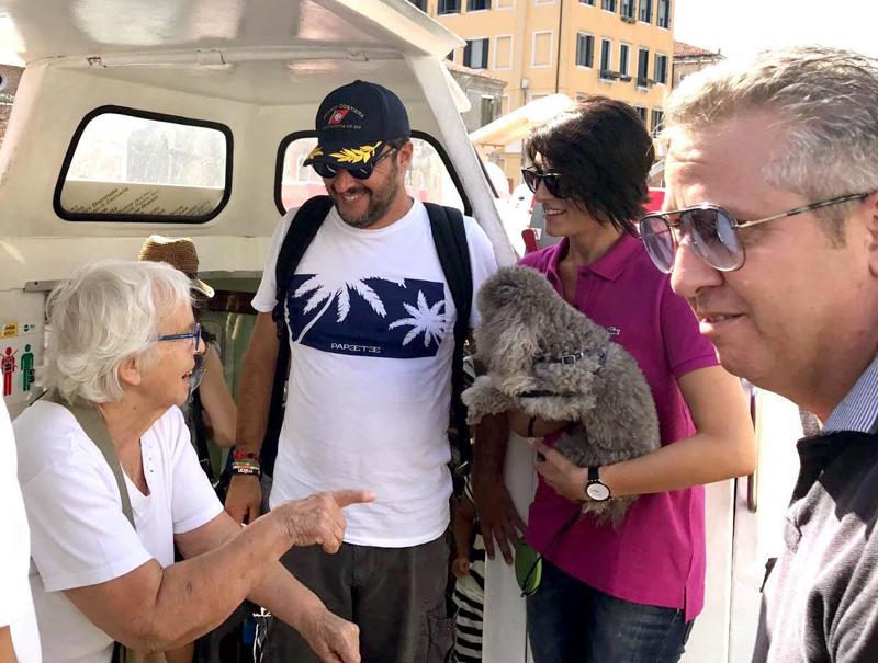 Matteo Salvini e Elisa Isoardi: dopo Cortina, insieme a Venezia. FOTO Matteo Salvini e Elisa Isoardi: dopo Cortina, insieme a Venezia. FOTO