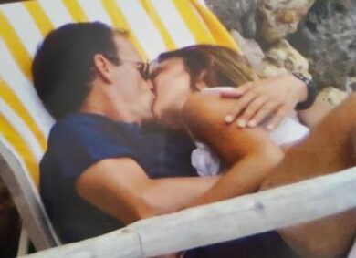 Ambra Angiolini e Massimiliano Allegri, fuga romantica di coppia