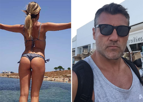 Bobo Vieri e l’ex velina Costanza Caracciolo “Flirt in corso” VIERI CARACCIOLO