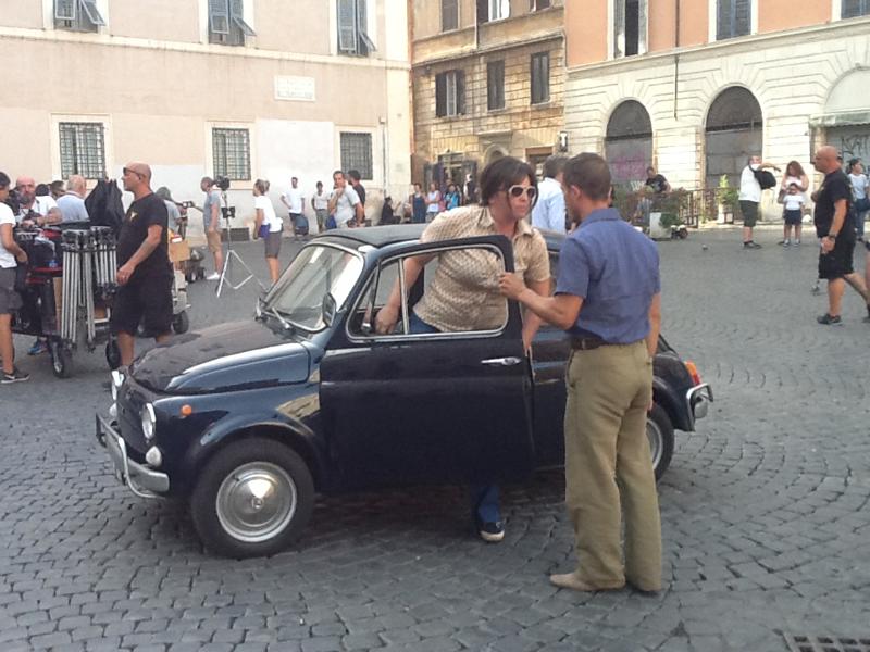 Set a Trastevere per Trust, fiction di Fox sulla vita di J.P. Getty