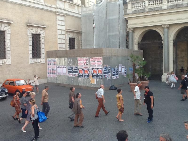 Set a Trastevere per Trust, fiction di Fox sulla vita di J.P. Getty