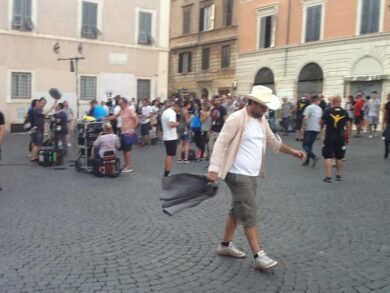 Set a Trastevere per Trust, fiction di Fox sulla vita di J.P. Getty