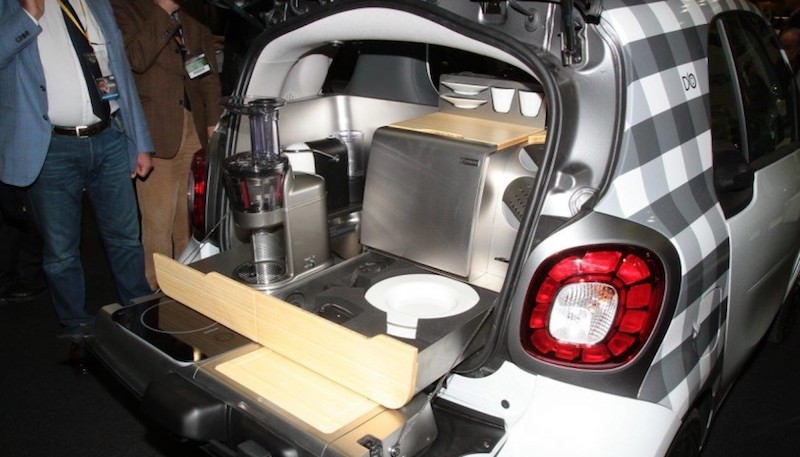 Smart forfood: il primo ristorante stellato itinerante Smart forfood: il primo ristorante stellato itinerante