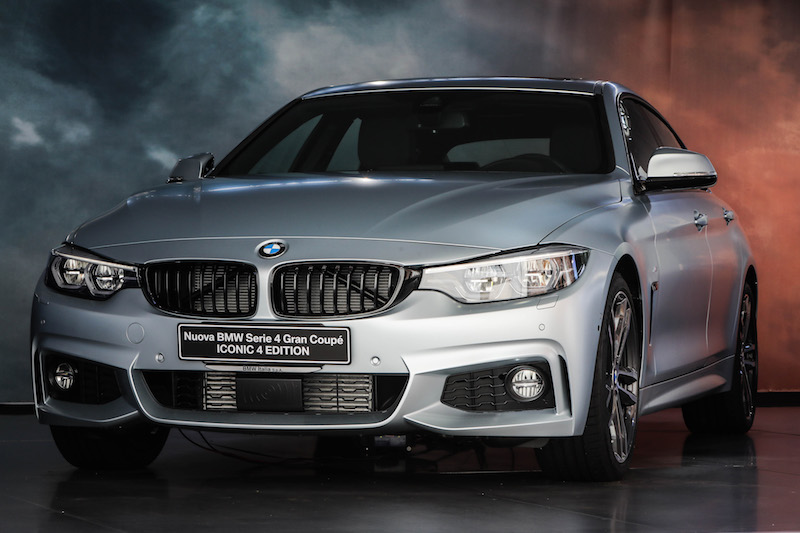 BMW Serie 4 ICONIC 4 EDITION, in esculiva per il mercato italiano BMW Serie 4 ICONIC 4 EDITION, in esculiva per il mercato italiano