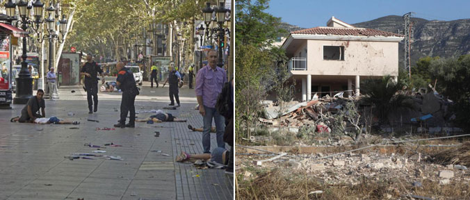 Barcellona: così l’esplosione in casa ad Alcanar ha cambiato i piani d’attacco Barcellona: così l’esplosione in casa ad Alcanar ha cambiato i piani d’attacco