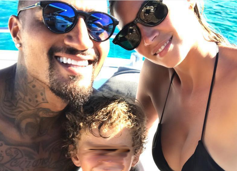 Boateng torna in Germania per amore di Melissa Satta e della famiglia