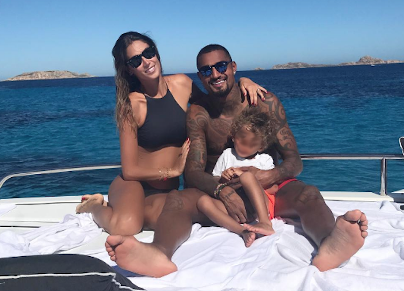 Boateng torna in Germania per amore di Melissa Satta e della famiglia