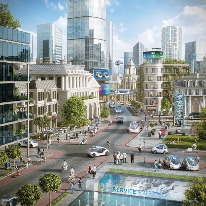 Bosch: in futuro il traffico sarà intelligente Bosch: in futuro il traffico sarà intelligente