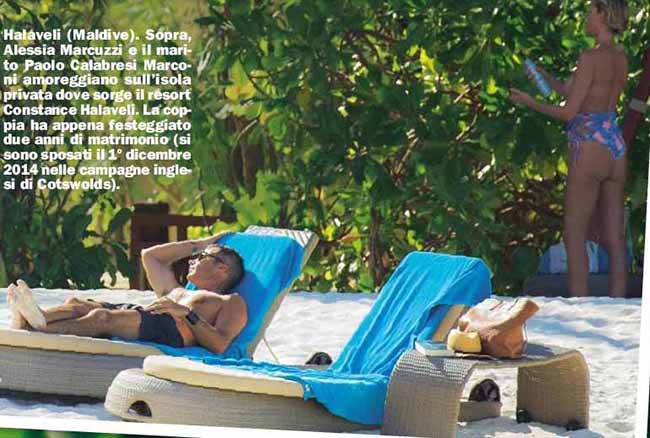 Alessia Marcuzzi, “Non sono anoressica”. La foto della polemica