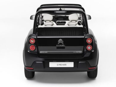 Nuova Citroen E-Mehari Styled by Courrèges: 100% elettrica