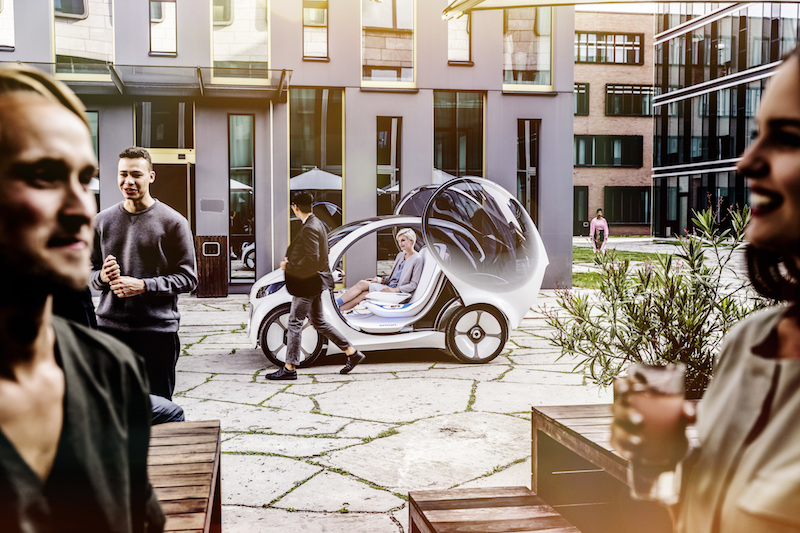 Smart vision EQ fortwo: ecologica, connessa, condivisa e guida autonoma