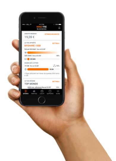 Wind Tre Business: online la nuova App e i profili social ufficiali