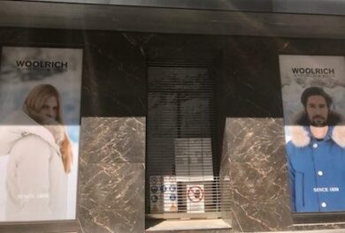 Woolrich in Corso Venezia al posto di Prada