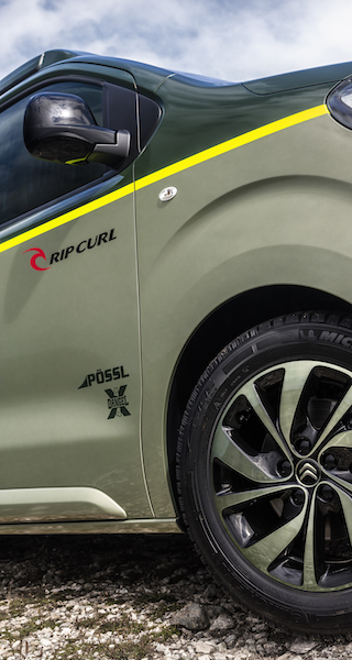 Citroen SpaceTourer Rip Curl Concept: un concentrato d’originalità