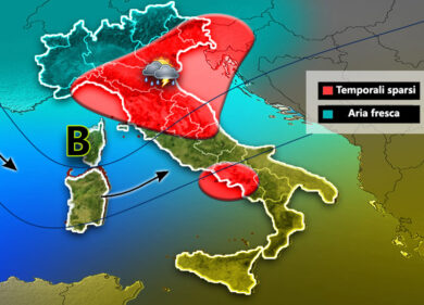 Meteo settembre anomalo, piogge almeno fino a metà mese