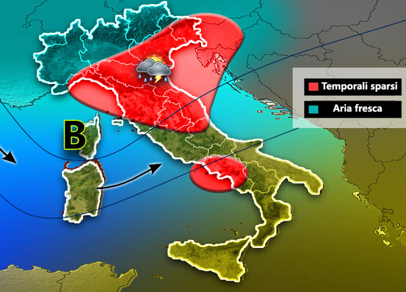 Meteo settembre anomalo, piogge almeno fino a metà mese Meteo settembre anomalo, piogge almeno fino a metà mese