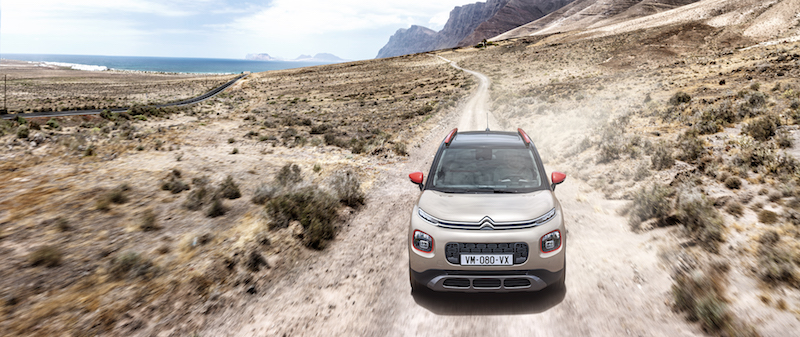 Citroën C3 Aircross svelate le versioni e i prezzi
