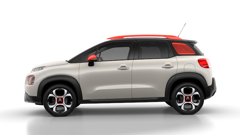 Citroën C3 Aircross svelate le versioni e i prezzi