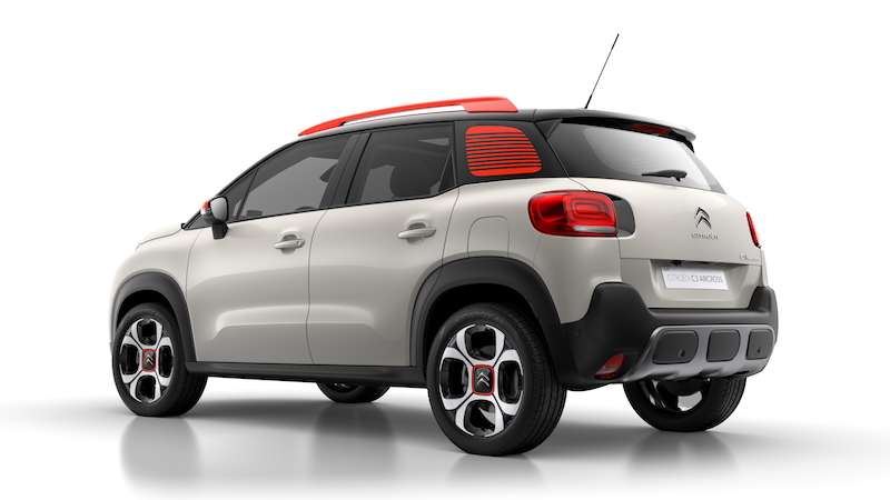Citroën C3 Aircross svelate le versioni e i prezzi
