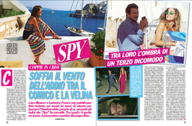 Luca Bizzarri ai ferri corti con la sexy Ludovica Frasca