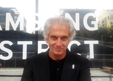 Massimiliano Finazzer Flory, curatore mostra NBA Overtime presented by Samsung
