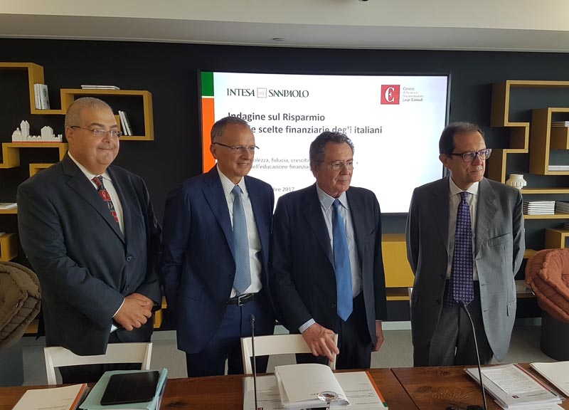 Galleria foto 'Intesa Sanpaolo e Centro Einaudi: Indagine sul Risparmio, cresce la fiducia' - foto 1