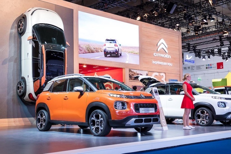 Francoforte 2017: Citroen presenta al grande pubblico la nuova C3 Aircross