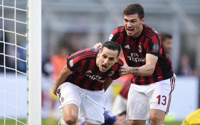 Milan, Kalinic stende l’Udinese. Montella: “Dedicata ad Andrea Conti e…”