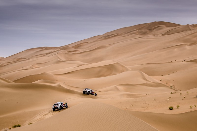 Le Peugeot 3008 DKR partono per il Rally del Marocco Le Peugeot 3008 DKR partono per il Rally del Marocco