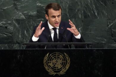 Macron all’Onu si elegge anti Trump: attacca su muri, Iran e clima