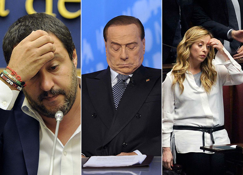 Centrodestra, “Berlusconi ondivago e non credibile. Salvini non è leader” Centrodestra, “Berlusconi ondivago e non credibile. Salvini non è leader”