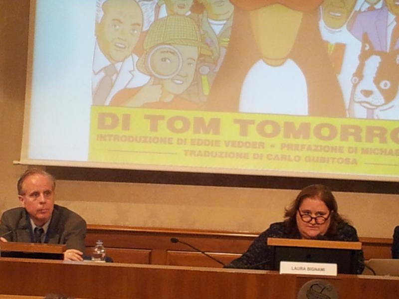 Il pazzo mondo a stelle e strisce di Tom Tomorow presentato in Senato Il pazzo mondo a stelle e strisce di Tom Tomorow presentato in Senato