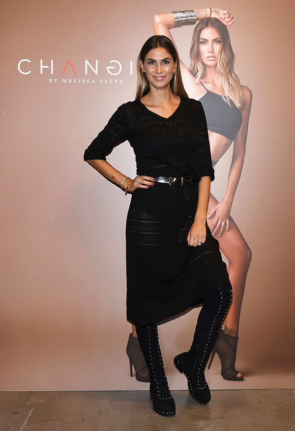 Melissa Satta, ecco la sua prima collezione moda CHANGIT