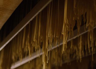 La pasta come un’opera d’arte, dal grano alle trafile Barilla a suon di musica