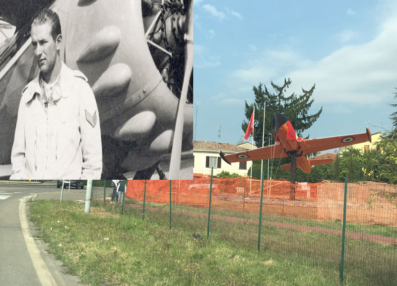 Dal Pd monumento al top gun di Salò Dal Pd monumento al top gun di Salò