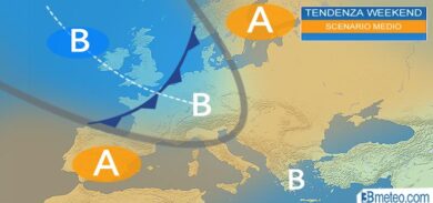 Previsioni meteo: “Weekend tra sole e nubi ma poche piogge”